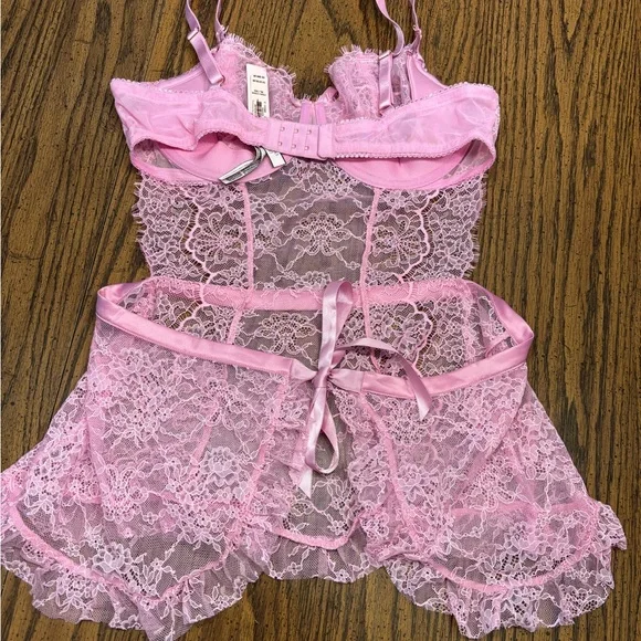 NWT Victoria’s Secret babydoll apron lingerie XL - Picture 9 of 10